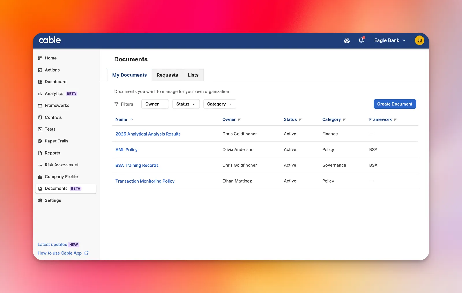 Document Library